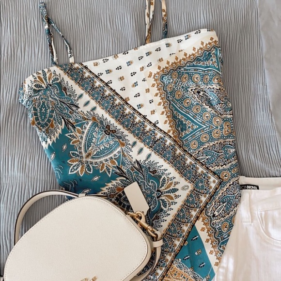 SHEIN Tops - Silk Bandana top